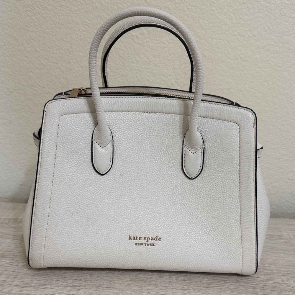 Kate Spade White Satchel Bag